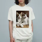 Rumiizzo のおふたりさま。 オーガニックコットンTシャツ