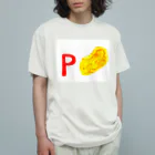 mayu the painterのポテトのＰ オーガニックコットンTシャツ