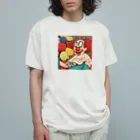 マリーのピエロちゃん オーガニックコットンTシャツ