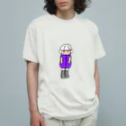 suisui_sadoの冬服スイスイちゃん オーガニックコットンTシャツ