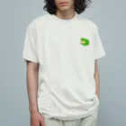 かえるのてぶくろの Mr.よもぎくずし オーガニックコットンTシャツ