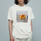 野菜スープの実家のホットケーキ オーガニックコットンTシャツ