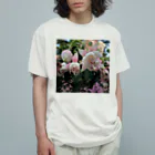 ズンドコベロンチョの花 Organic Cotton T-Shirt