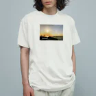 水彩屋のSunset オーガニックコットンTシャツ