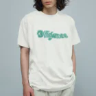 halu☀︎のグルグルDiligence オーガニックコットンTシャツ