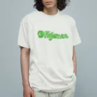 halu☀︎のグルグルDiligence オーガニックコットンTシャツ