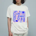 処理場の電子基盤 オーガニックコットンTシャツ