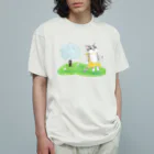 wokasinaiwoのおにぎり祭りうり オーガニックコットンTシャツ