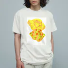 SatoshiOsadaのNEW DAWN AFTER CHAOS オーガニックコットンTシャツ