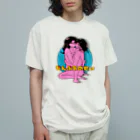 よくしまるかなこのぜんぶ気のせい オーガニックコットンTシャツ