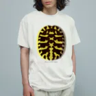 はやしりえのへるまんさんの甲羅 オーガニックコットンTシャツ