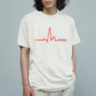kazukiboxの正常な脈 オーガニックコットンTシャツ