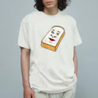 ホビヲノエのお店のかっこいい二枚目の食パン オーガニックコットンTシャツ
