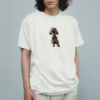 nimoのテオくん オーガニックコットンTシャツ