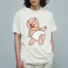 BAMI SHOPの赤さんシリーズ オーガニックコットンTシャツ