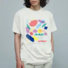 Maki EmuraのABSTRACT オーガニックコットンTシャツ