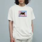 愛猫のグッズが欲しいの朝と共にミーナス Organic Cotton T-Shirt