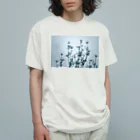 Leaves & Flowersの花火のように オーガニックコットンTシャツ