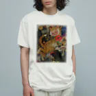 ヤマネコ。の部屋のlucky cat Organic Cotton T-Shirt