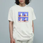 nsnのCHIPS オーガニックコットンTシャツ