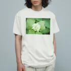 Leaves & Flowersの紫陽花はじめ Organic Cotton T-Shirt