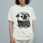 @core___のパグのPecoちゃん Organic Cotton T-Shirt