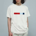 ReeminDesignのborder-RLD オーガニックコットンTシャツ