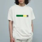 ReeminDesignのborder-GLG Organic Cotton T-Shirt