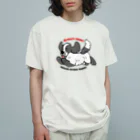 ごまいちのブルーローン【ファンキーコッカー】 Organic Cotton T-Shirt