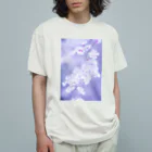 ラクトムーン（京ささら）の桜の写真 Organic Cotton T-Shirt