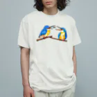 結cafe のカワセミのあげるよ透過 Organic Cotton T-Shirt