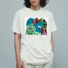 水彩屋のアースカラー🏔️マウンテン Organic Cotton T-Shirt