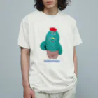 むにゅのプボプボくん オーガニックコットンTシャツ