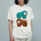 むにゅのまるそぼろくんたち Organic Cotton T-Shirt