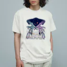 nidan-illustrationの"DUAL PERSONALITY"(clr) #1 オーガニックコットンTシャツ