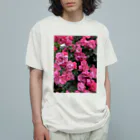 保護猫支援ショップ・パール女将のお宿の薔薇🌹 Organic Cotton T-Shirt