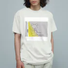 loveのかくれんぼくま オーガニックコットンTシャツ