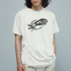 ファッションセンターりゃっきーのイカれたイカ Organic Cotton T-Shirt