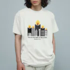 KototoSの"You are the light of the world"  オーガニックコットンTシャツ