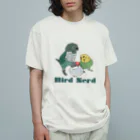 toritoridoriのBIRD NERD オーガニックコットンTシャツ