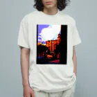 LYdesignのCityscape オーガニックコットンTシャツ