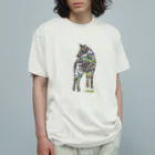 peacefulのオカピ(数量限定) Organic Cotton T-Shirt