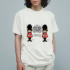 Ringo |  シュレの森　at SUZURIのロンドンキャット　近衛兵 Organic Cotton T-Shirt