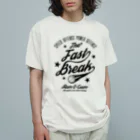 MessagEのThe Fast Break オーガニックコットンTシャツ