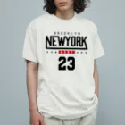 MessagEのNEWYORK BSKT オーガニックコットンTシャツ