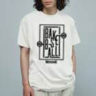 MessagEのBASKETBALL LINES Organic Cotton T-Shirt