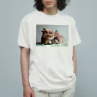 sanbiki4123  の隙間るいず オーガニックコットンTシャツ