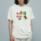 イラスト MONYAAT の鴨カモ カモかも C Organic Cotton T-Shirt