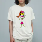 ゴロニャーのダサT屋さんのフミ子・スイーツ from ボールヘッズ Organic Cotton T-Shirt