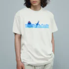 Miyuki_Sakagamiのmi-u-@sharktam. Organic Cotton T-Shirt